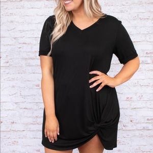 Chic Soul - Sweetly Simple Black Dress